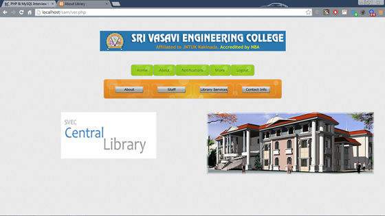 My First Project: Library Automation System