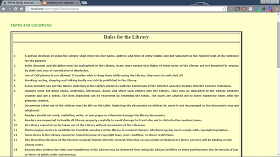 My First Project: Library Automation System